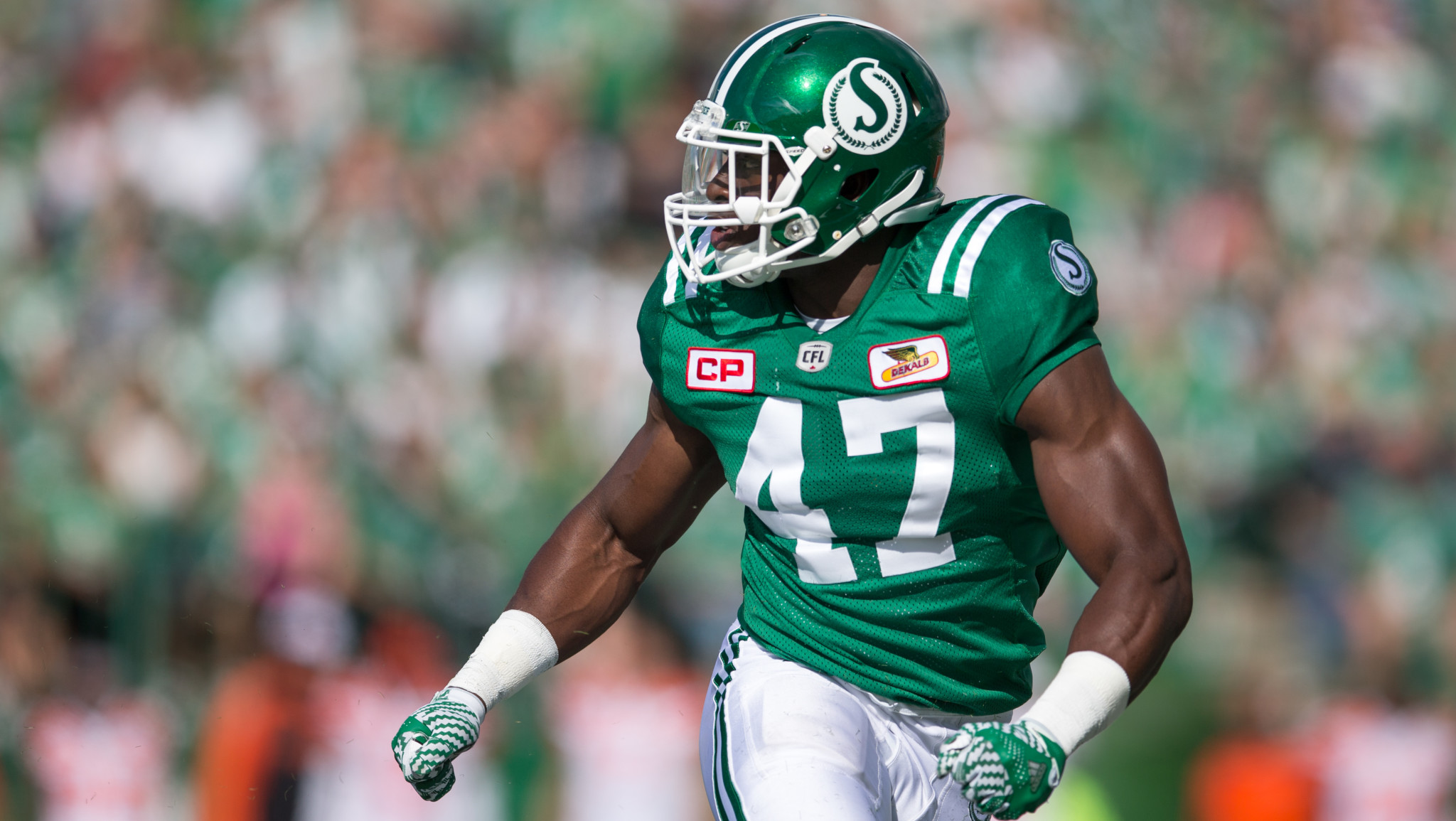 Miami Dolphins sign former Riders' linebacker Sam Eguavoen to one