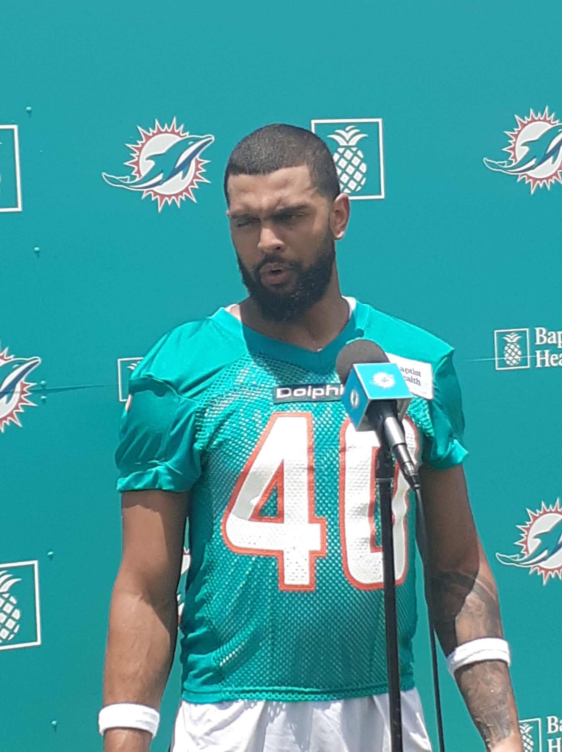 There's optimism on Jesse Davis, who - Miami Dolphins Zone