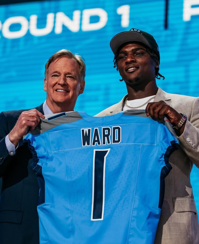 Cam Ward Becomes Third Miami Hurricane Selected No. 1 Overall
