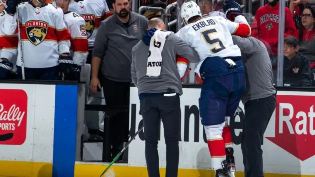 Panthers blue line lacking with injuries to Aaron Ekblad, Brandon Montour