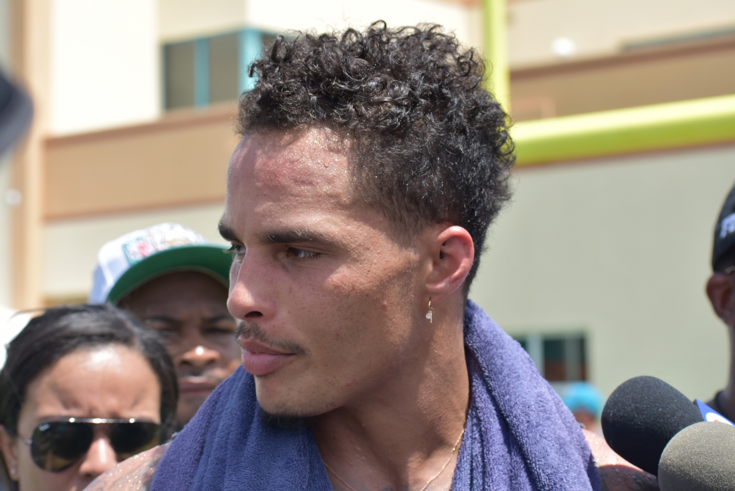 Kenny Stills is among the veteran Dolphins with uncertain futures. (Photo/Tony Capobianco)