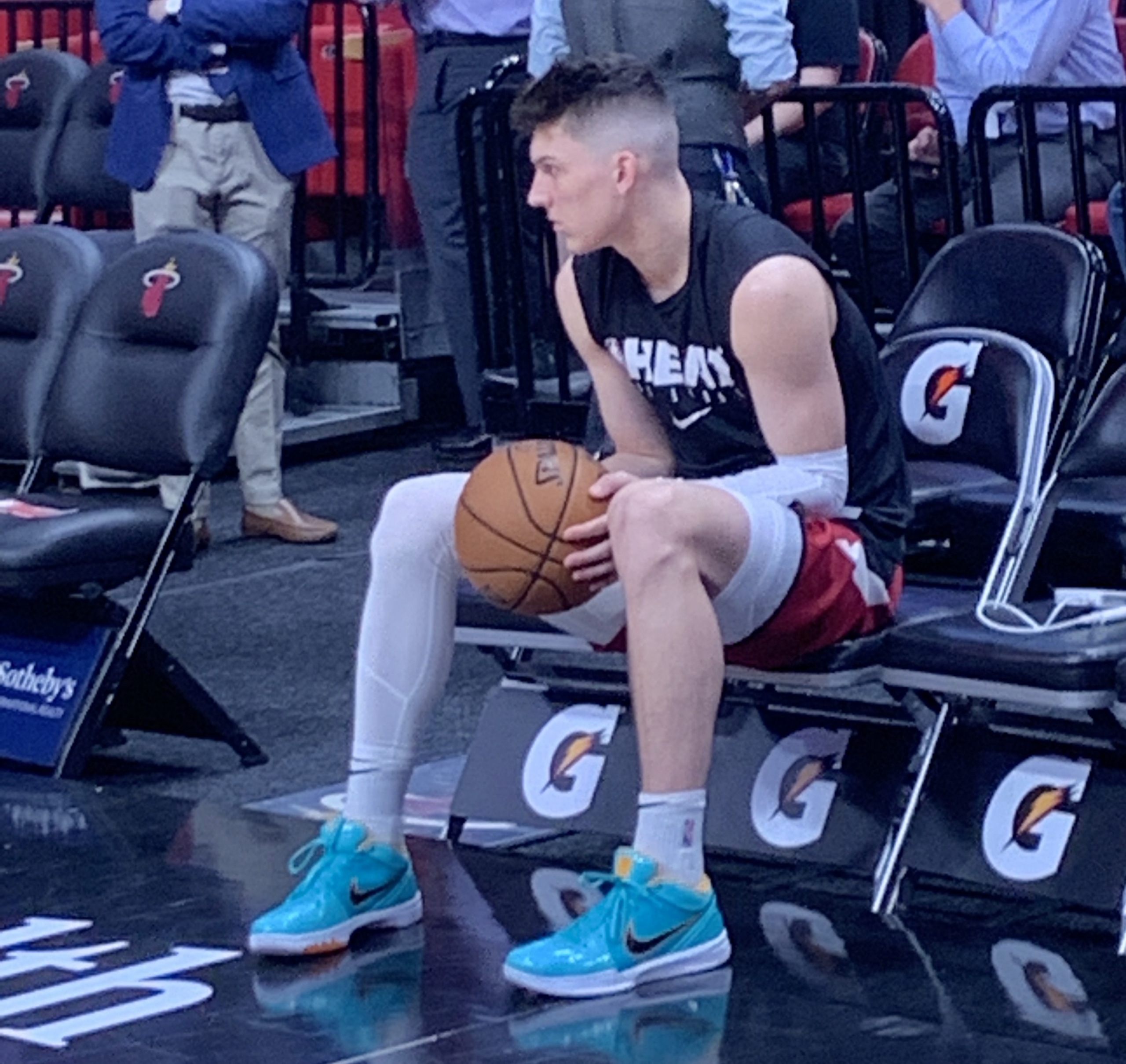 Tyler Herro's big night brings attention to the message of Black