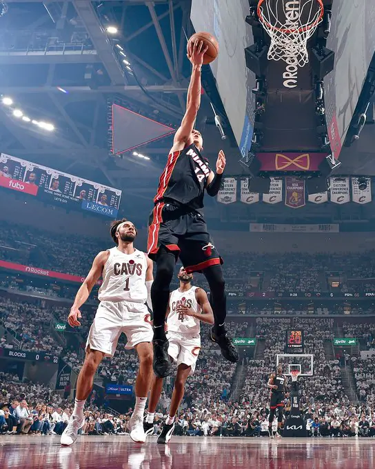 Threes Pour in Cleveland as Heat Drop Game 2