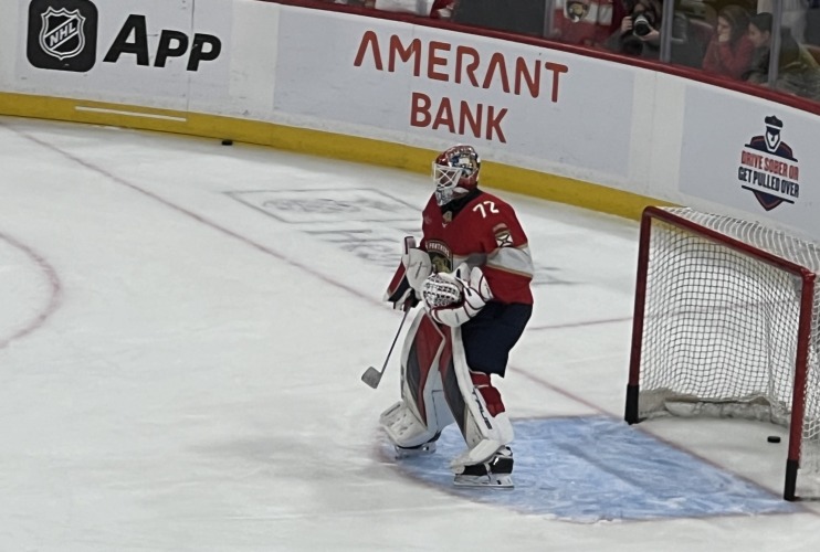 Panthers’ Sergei Bobrovsky joins 400-win club