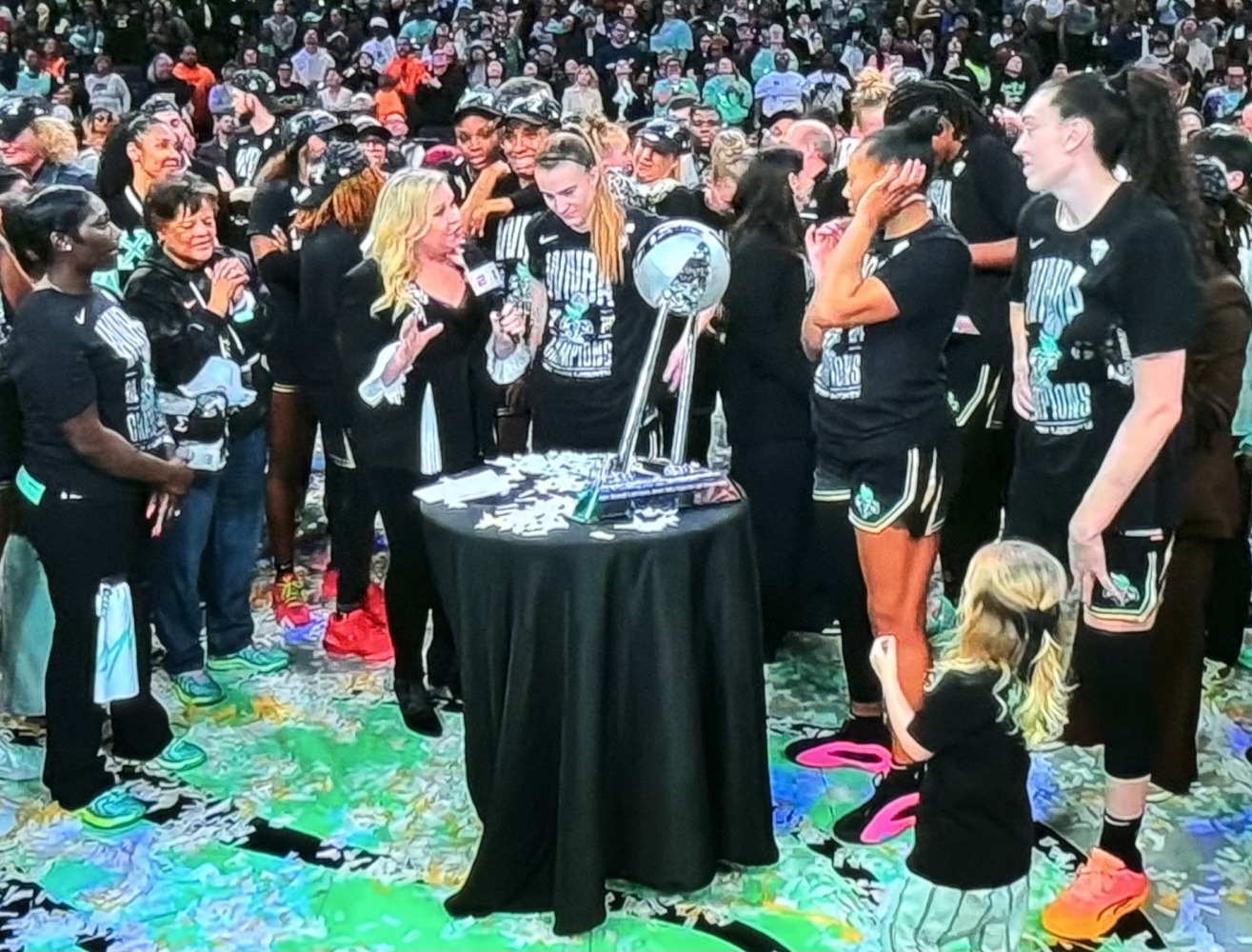 Mateo's Hoop Diary: New York Liberty won Game 5, claiming the WNBA championship