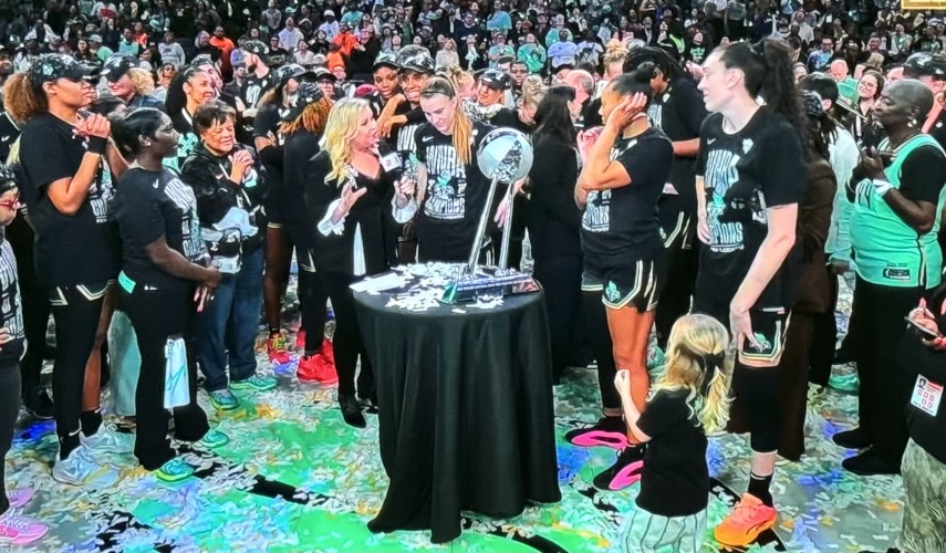 Mateo's Hoop Diary: New York Liberty won Game 5, claiming the WNBA championship