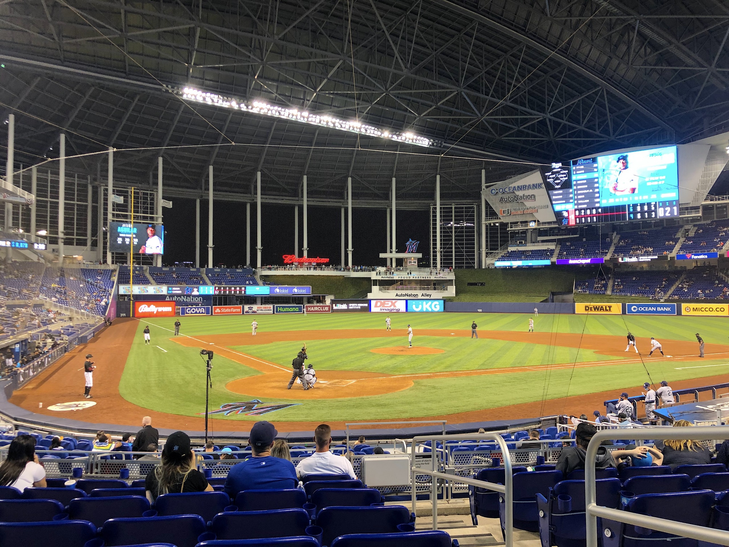 Baseball is back, and Miami Marlins fans are happy to be back, too