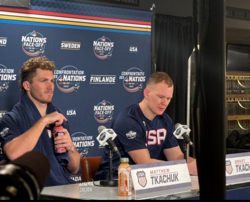 Tkachuk Brothers Lead Team USA to Victory Over Finland