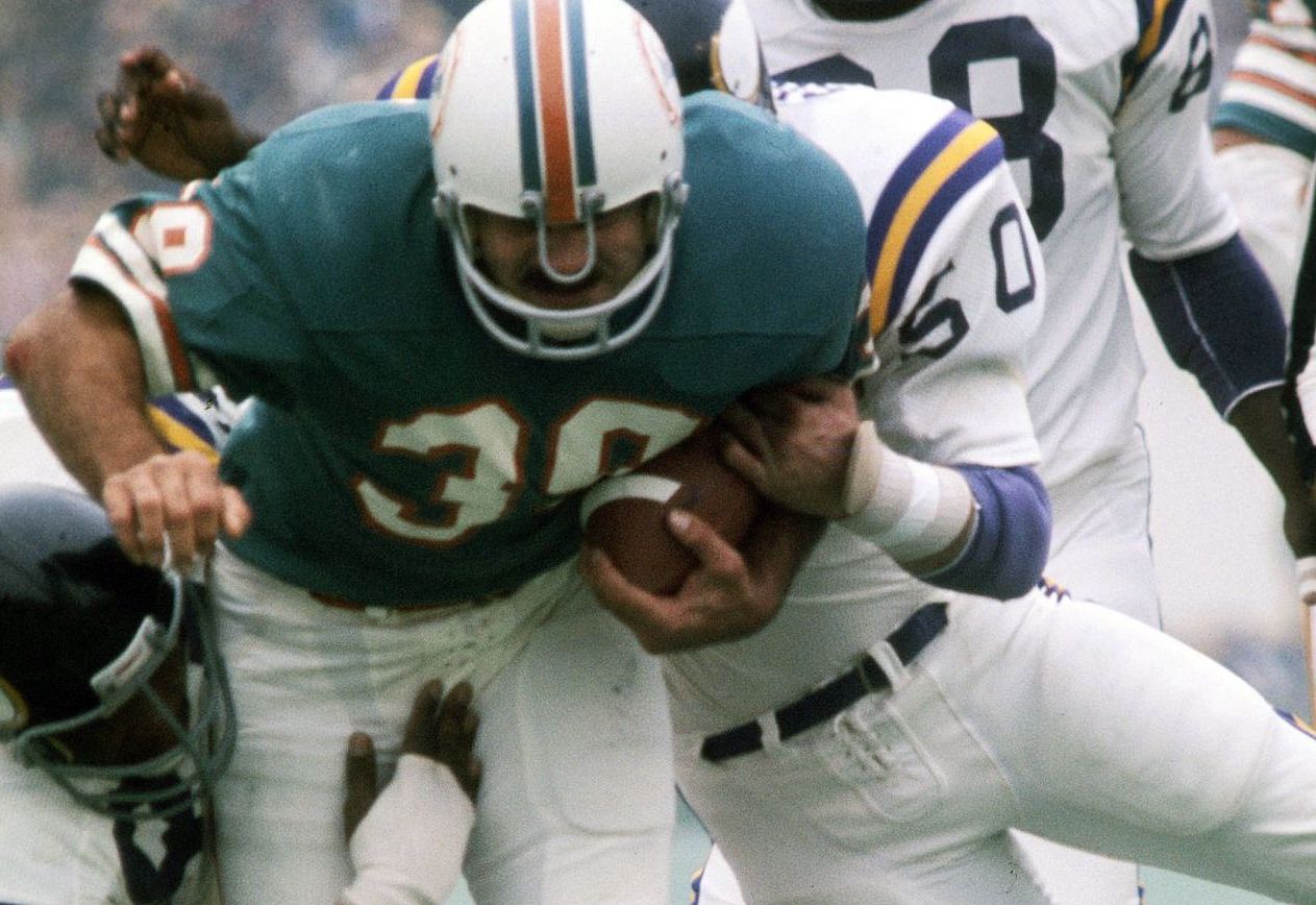 MIAMI DOLPHINS  1972 Undefeated Throwback NFL Football Jersey
