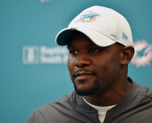 Dolphins coach Brian Flores says will be in for a long season in 2019 with young, inexperienced Dolphins team.