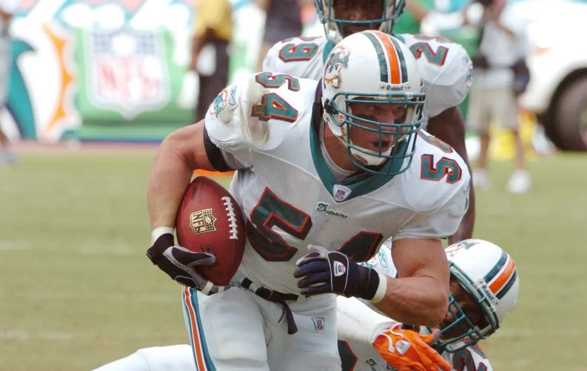 Zach Thomas  Miami dolphins, Nfl miami dolphins, Miami dolphins